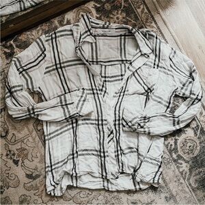 Workshop Republic Clothing | Size L | Plaid Flannel Button Down Shirt